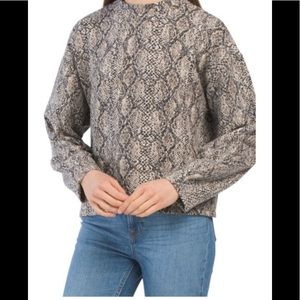 New Zara Los Printed Knit Size S